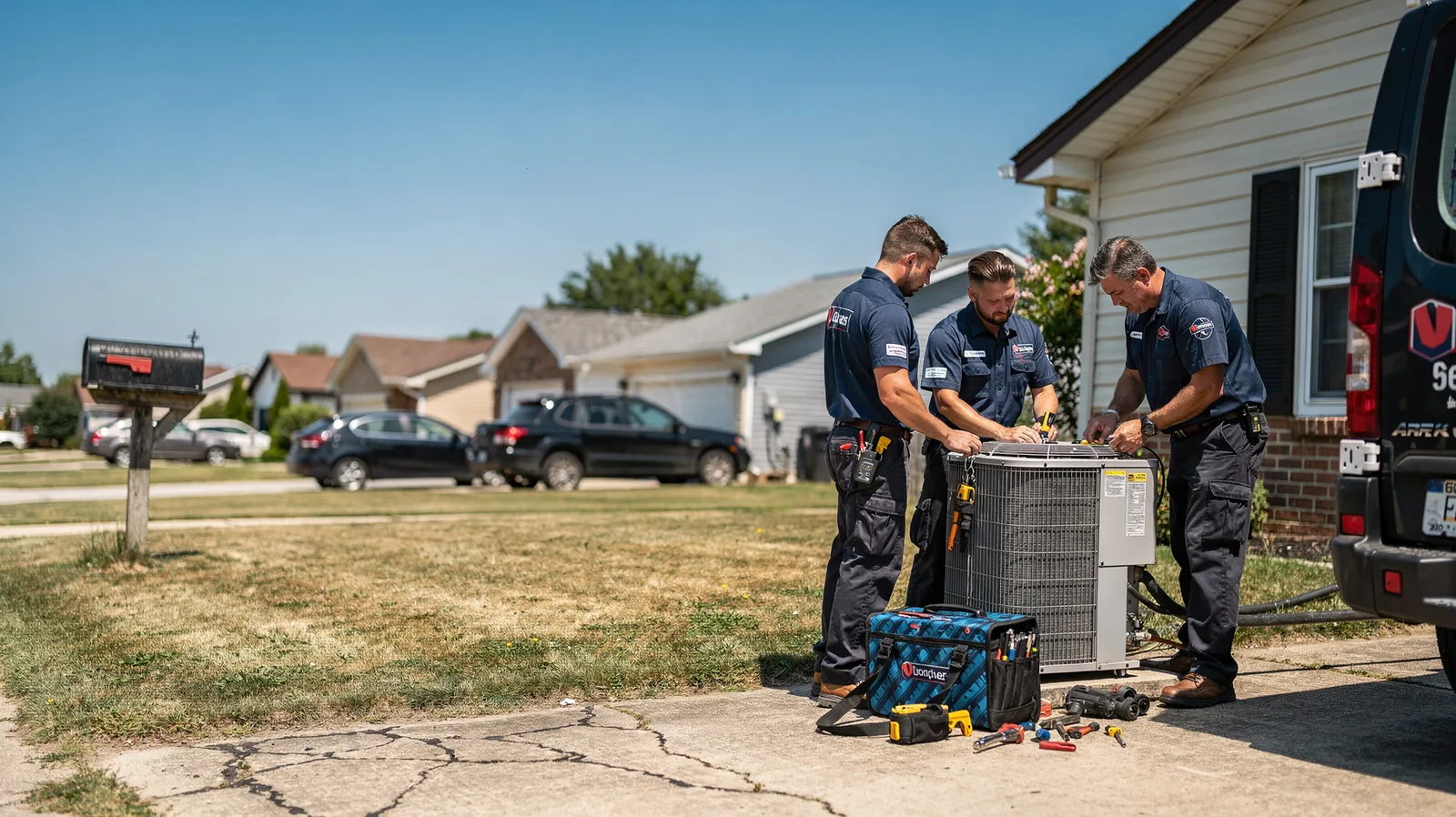 Hvac Repair in Middle Point, OH near me